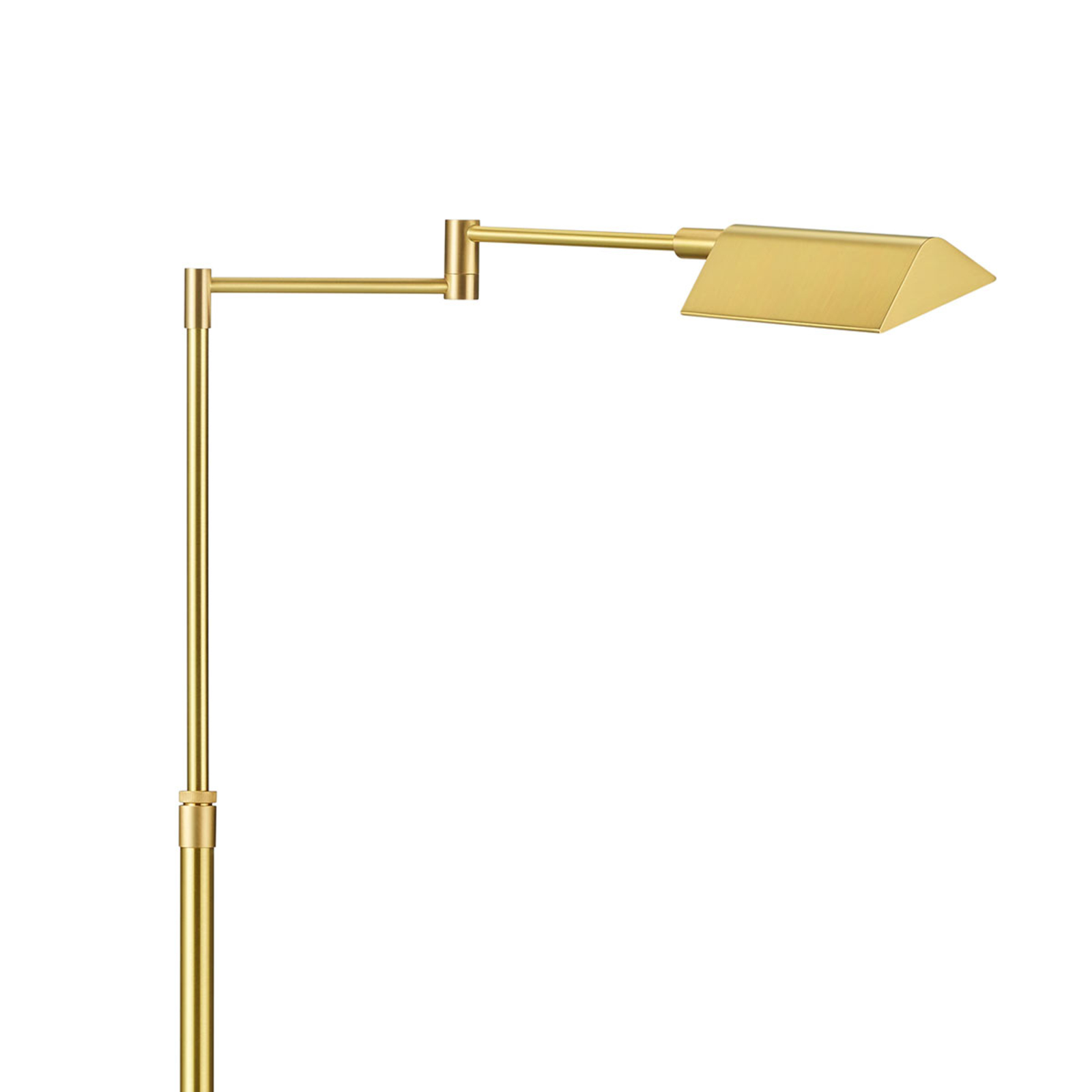 With gesture control - Dream LED floor lamp, brass