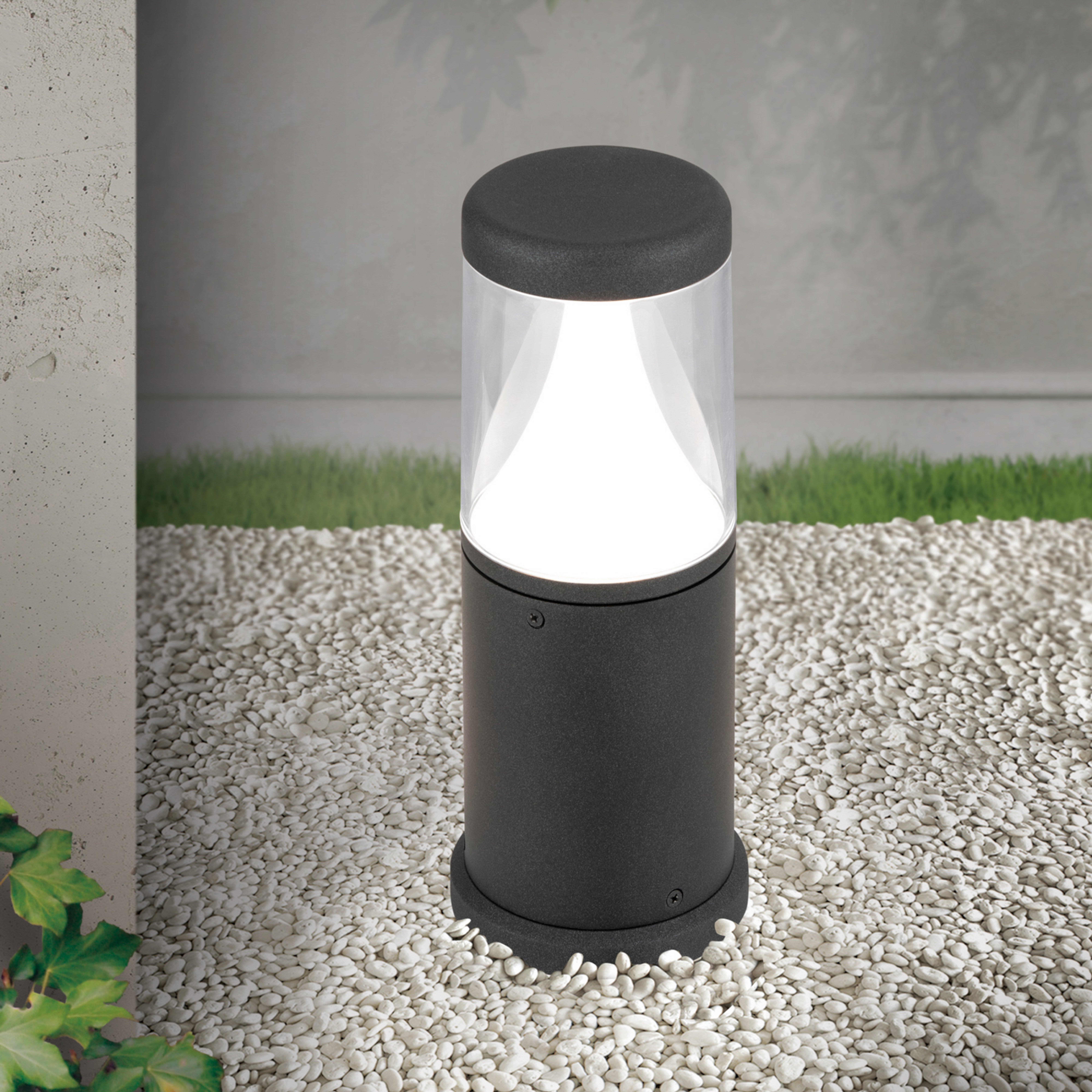 LED-Sockelleuchte Midnight, Anti-UV-Diffusor, IP65