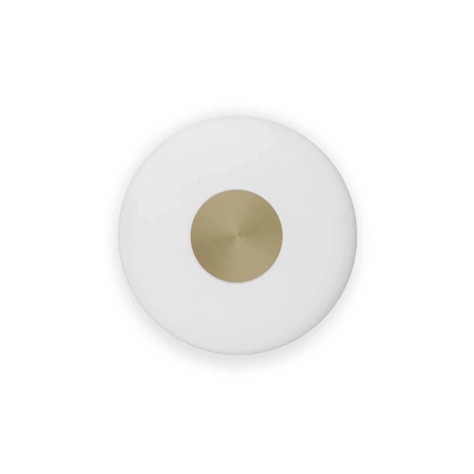 Candeeiro de parede LED Northern Glint, Ø 25 cm, vidro, branco opalino