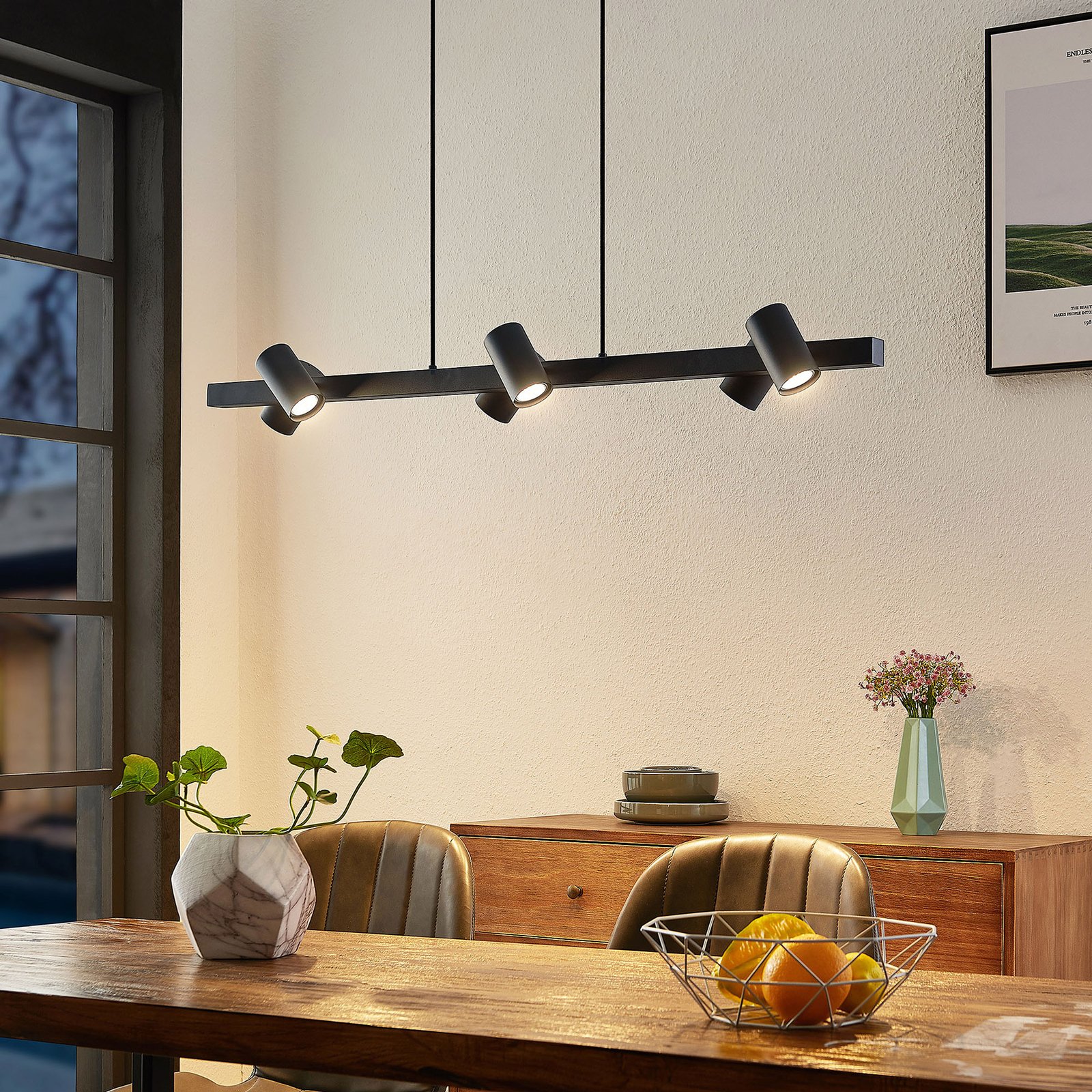 Savoli Pendant Black - Lindby