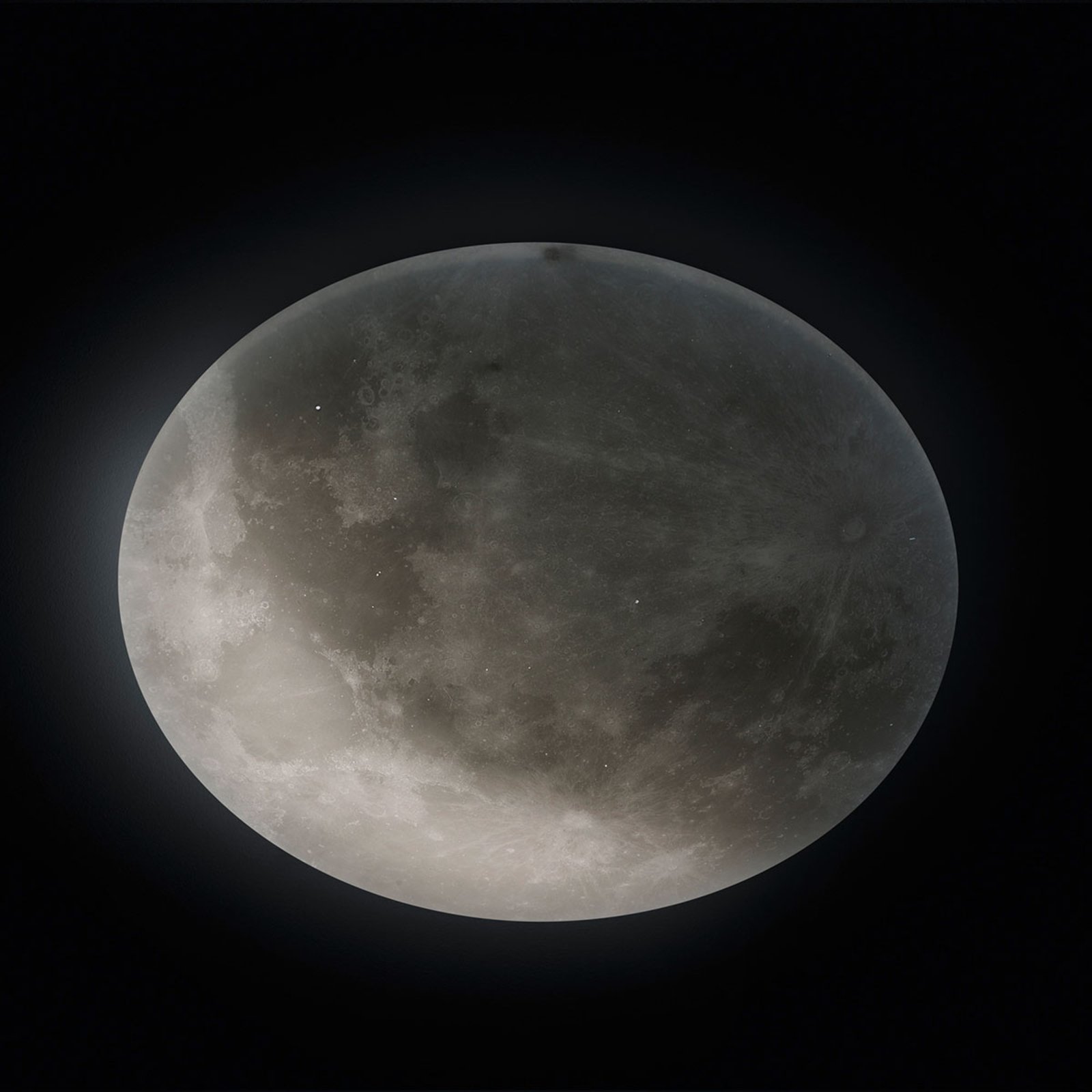 LED-kattovalaisin Lunar kaukosäätimellä 60 cm