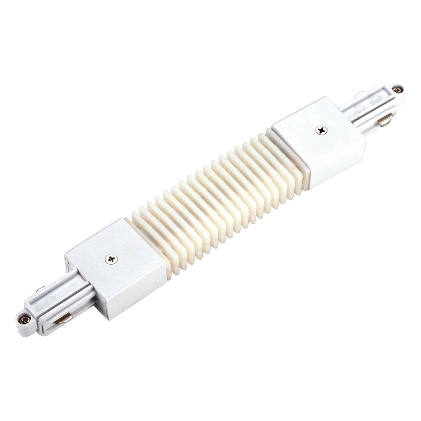 SLV Flex connector for single-circuit track, white
