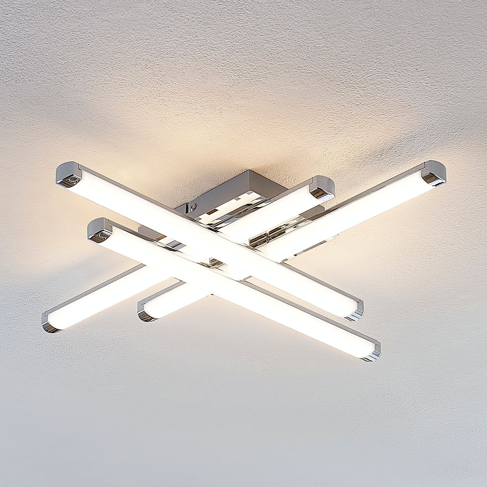 Modern erscheinende LED-Deckenleuchte Tilo kaufen | Lampenwelt.de