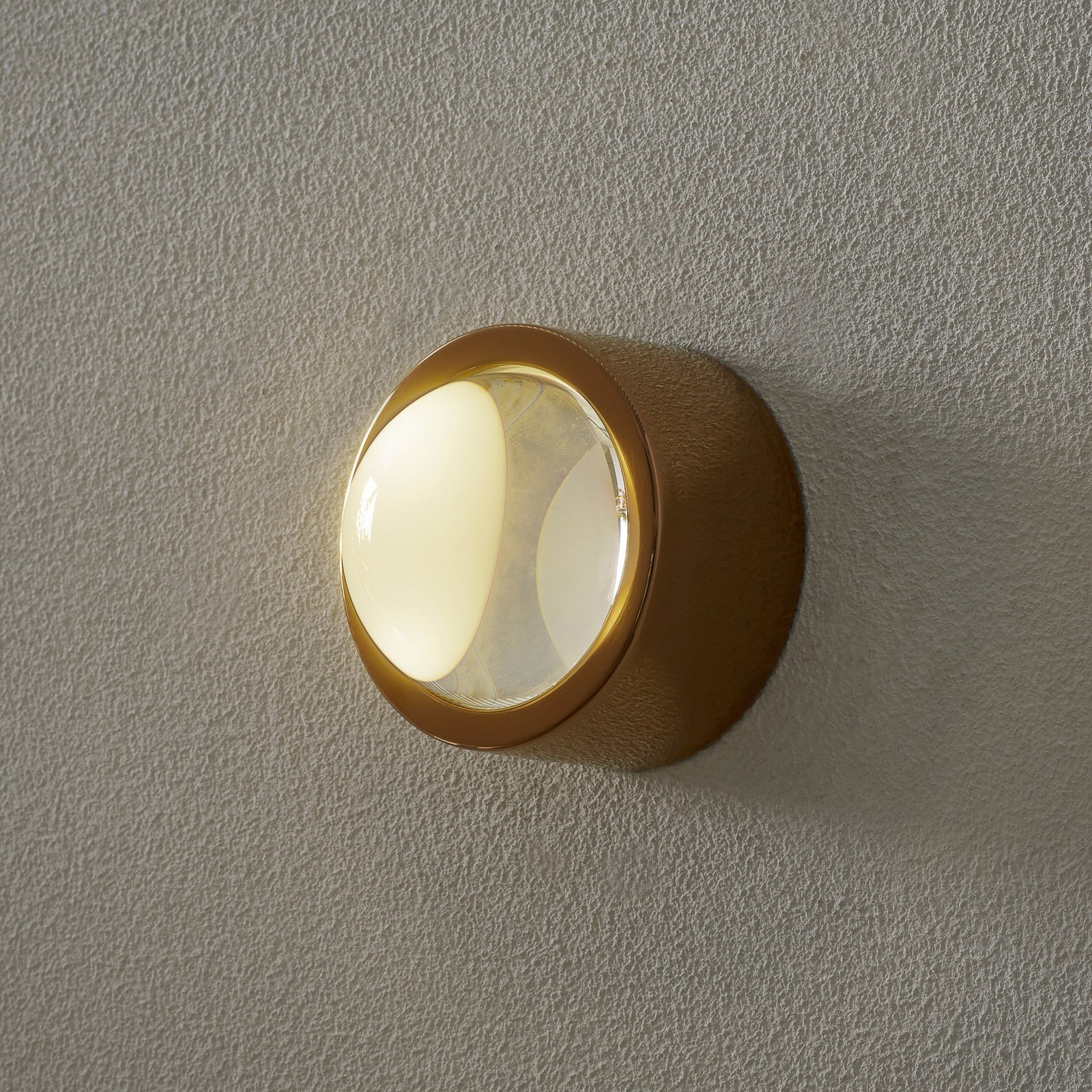 Tom Dixon Spot felületű LED fali lámpa kerek réz