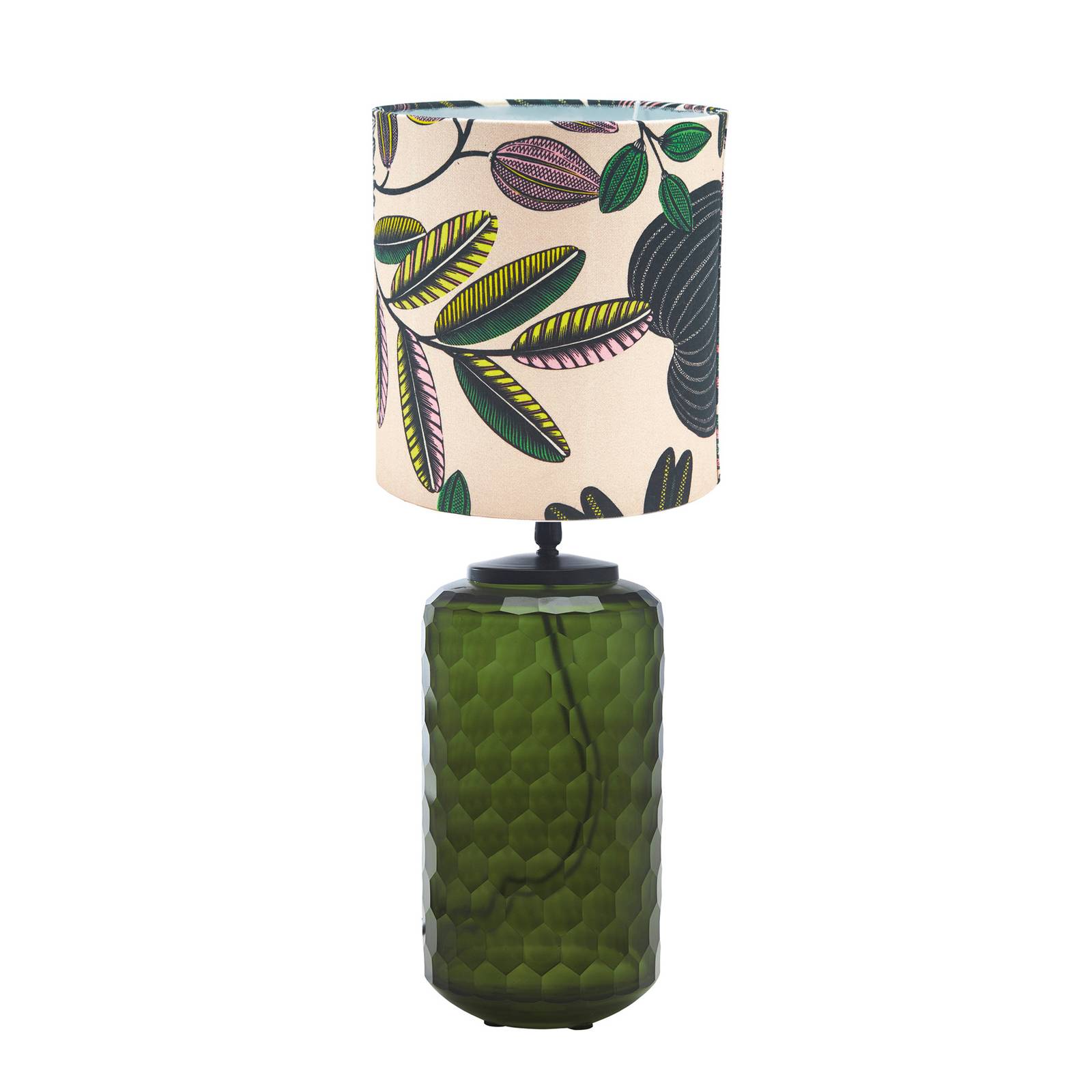 PR Home Gabby bordlampe Ø 25cm grøn/offwhite