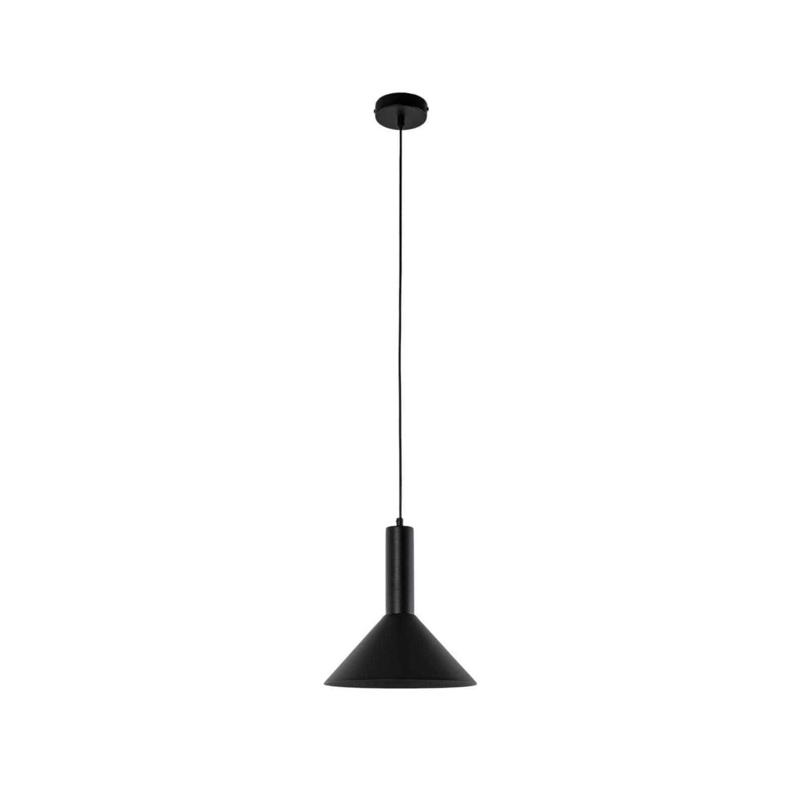 Hängeleuchte Vitrum cone, schwarz, Metall, Ø 26 cm, E27