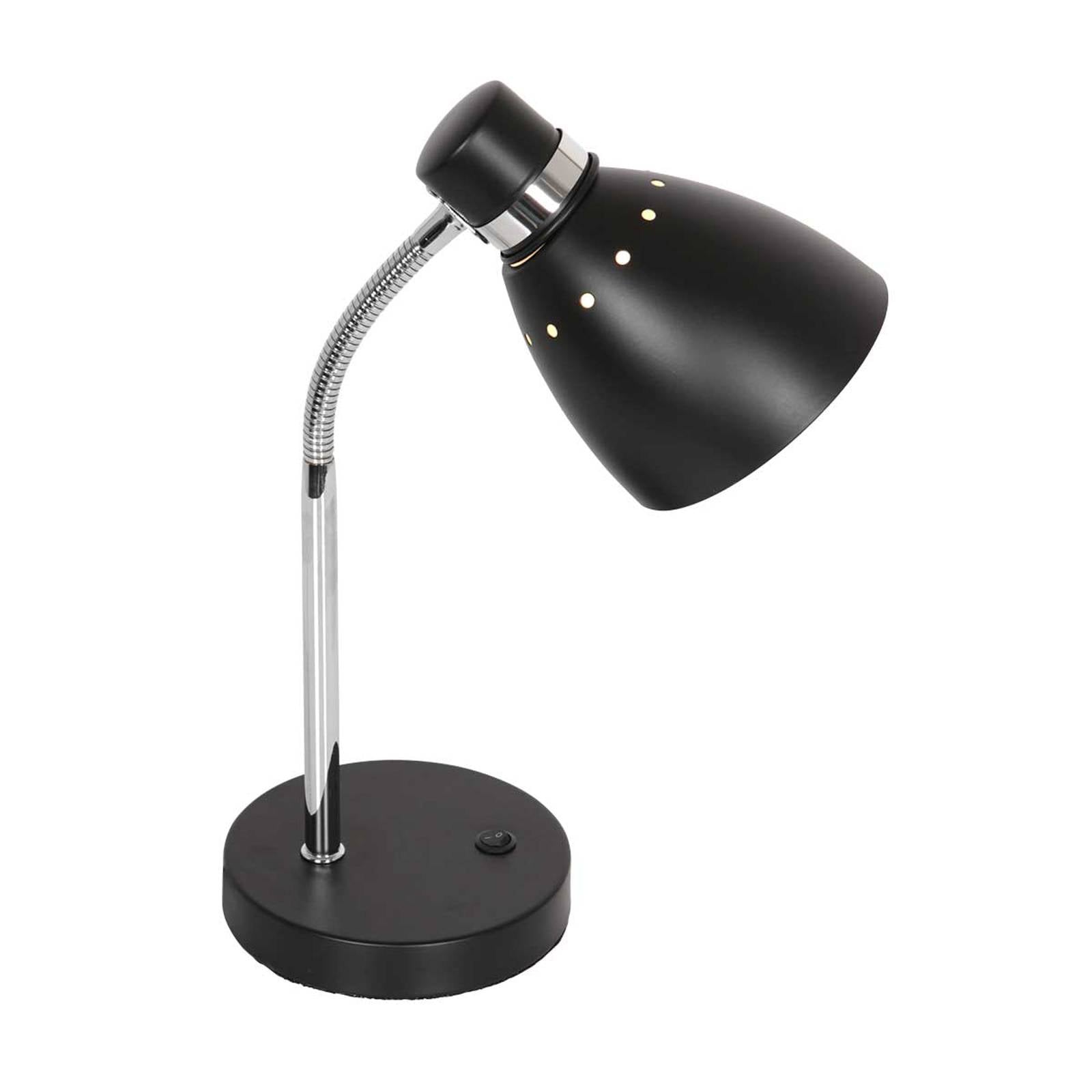 Tischleuchte Spring, Arm verstellbar schwarz