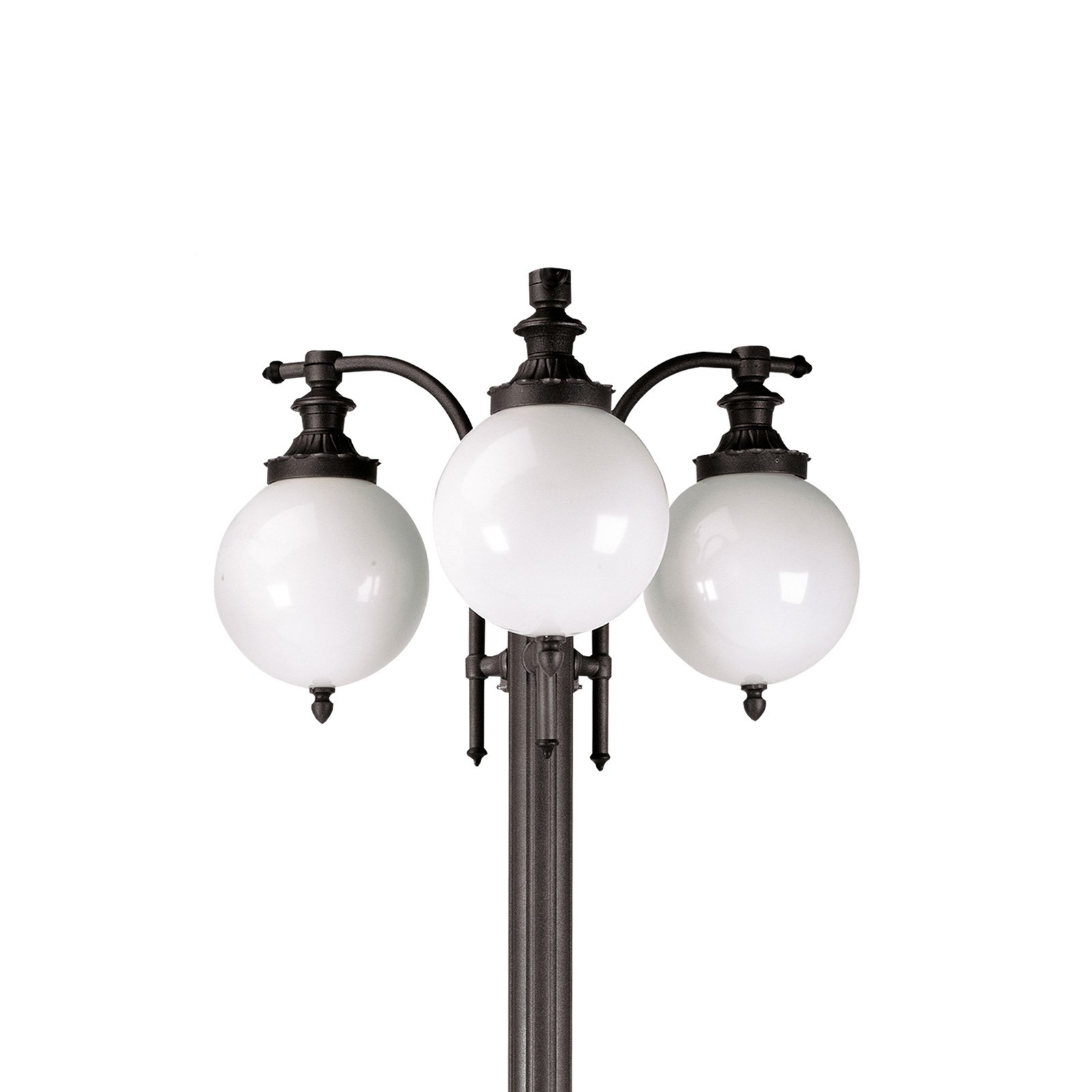 Lamp post Madeira 3-bulb anthracite