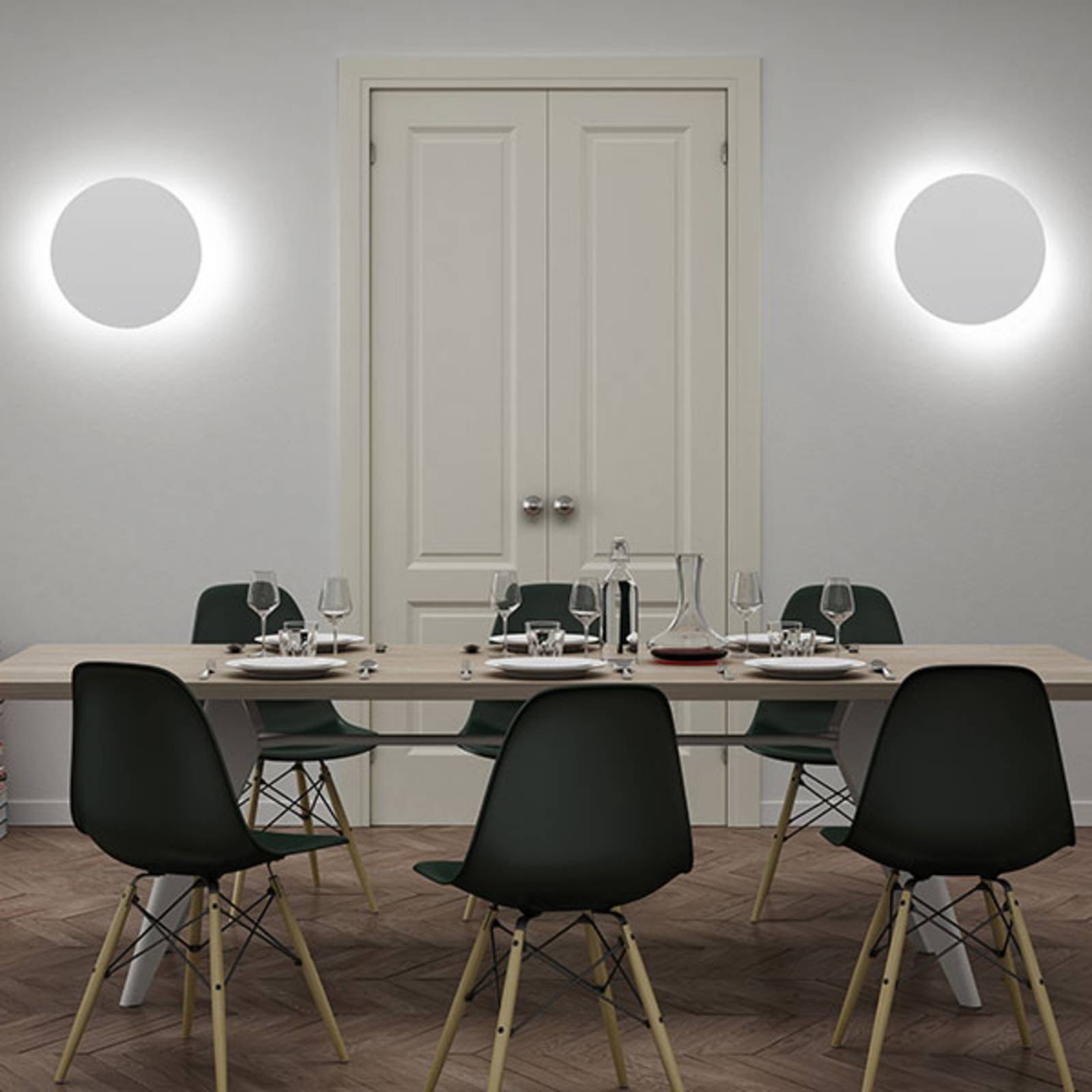 Rotaliana Collide H2 LED-Wandlampe weiß 2.700K günstig online kaufen