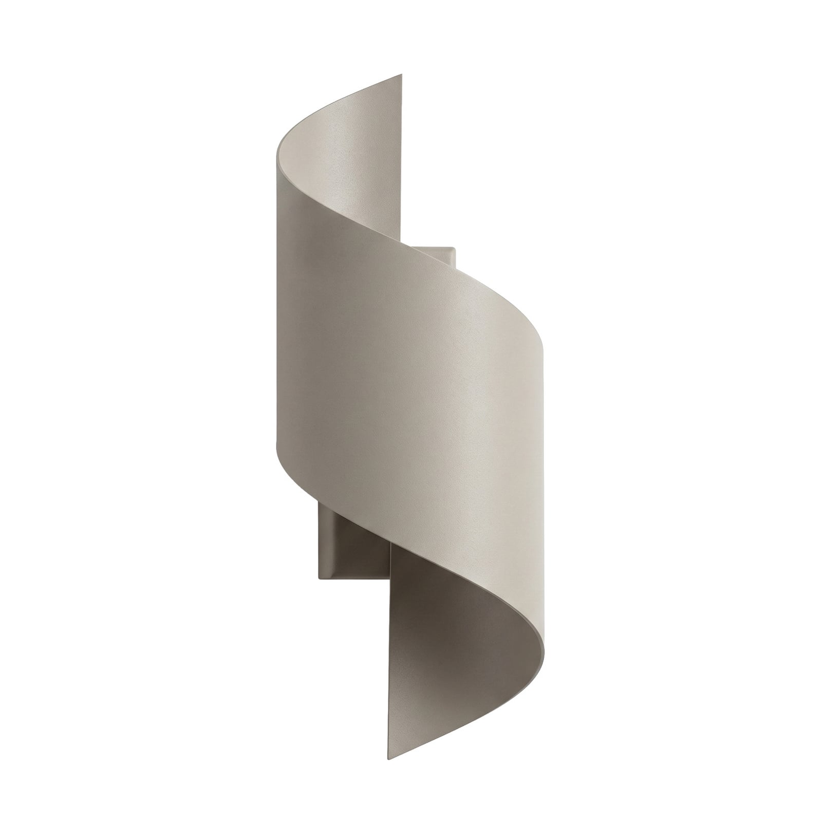 Vegglampe SPINER, beige, høyde 30 cm, metall, G9 Vegglampe SPINER, beige, høyde 30 cm, metall, G9