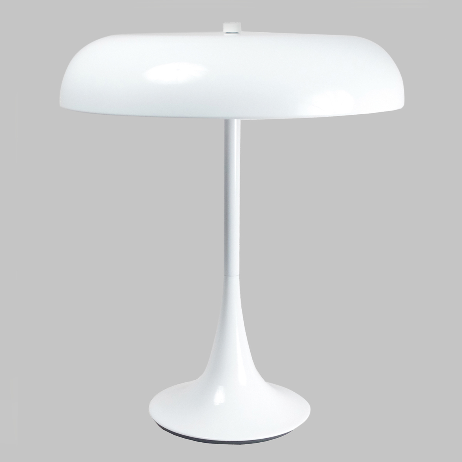 White-painted table lamp Madison