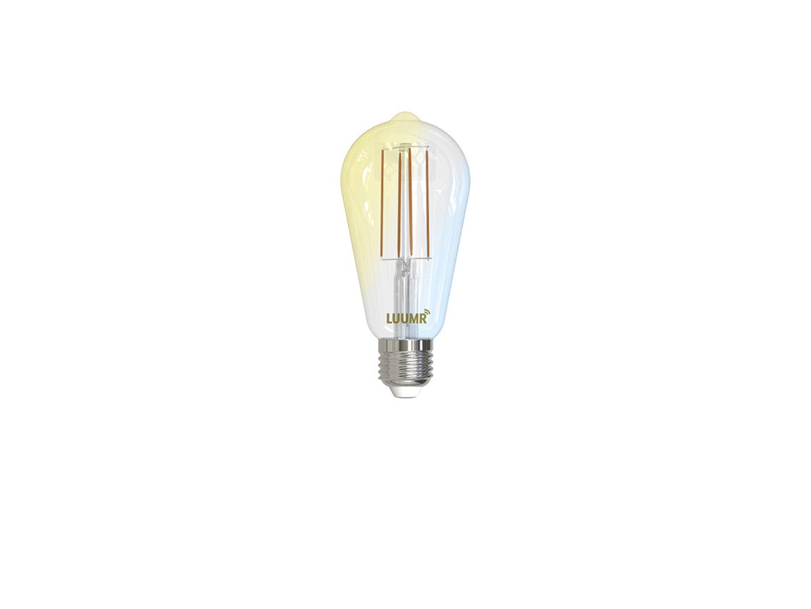 Ljuskälla 7W ST64 Zigbee/Tuya/Philips Hue E27 - Luumr