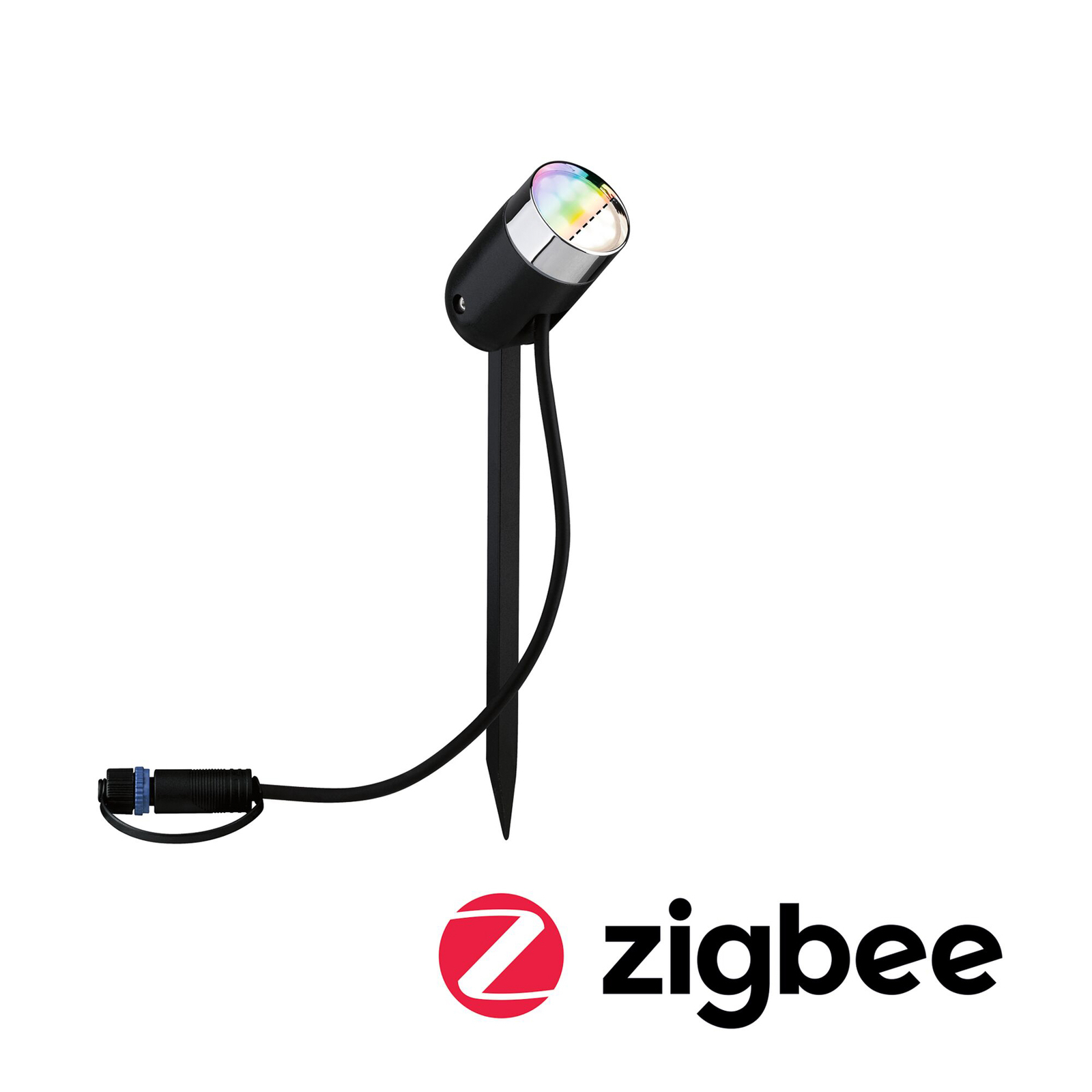 Paulmann Plug & Shine Pike spotlight, ZigBee, RGBW