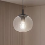 Vibe pendant light, clear glass, Ø 20 cm