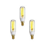 3-pack Bombilla LED 7,5W (900lm) T30 CRI95 Regulable E14 - e3light