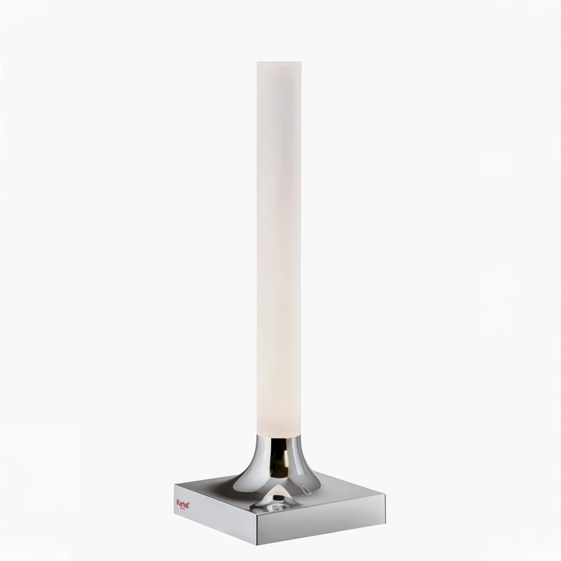 Kartell - Goodnight Battery Tischleuchte Chrome
