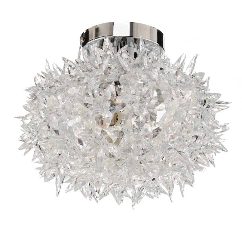 Kartell - Bloom CW2 Wandleuchte/Deckenleuchte Crystal