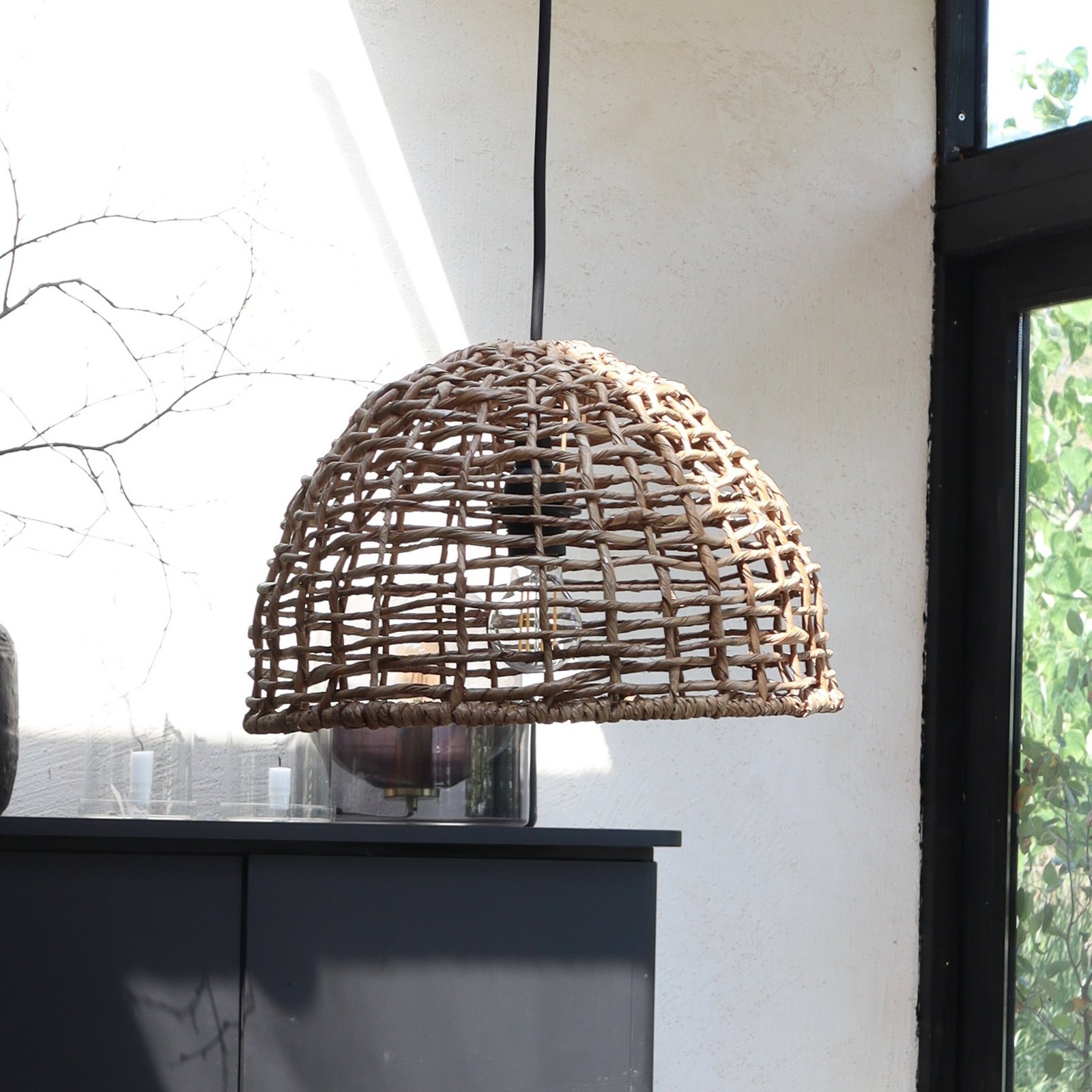 PR Home utomhushänglampa Cebu, Ø 37 cm, kabel 2,5 m, IP44