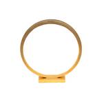 LED-Tischleuchte Asterisco Ringdesign gold Dimmer