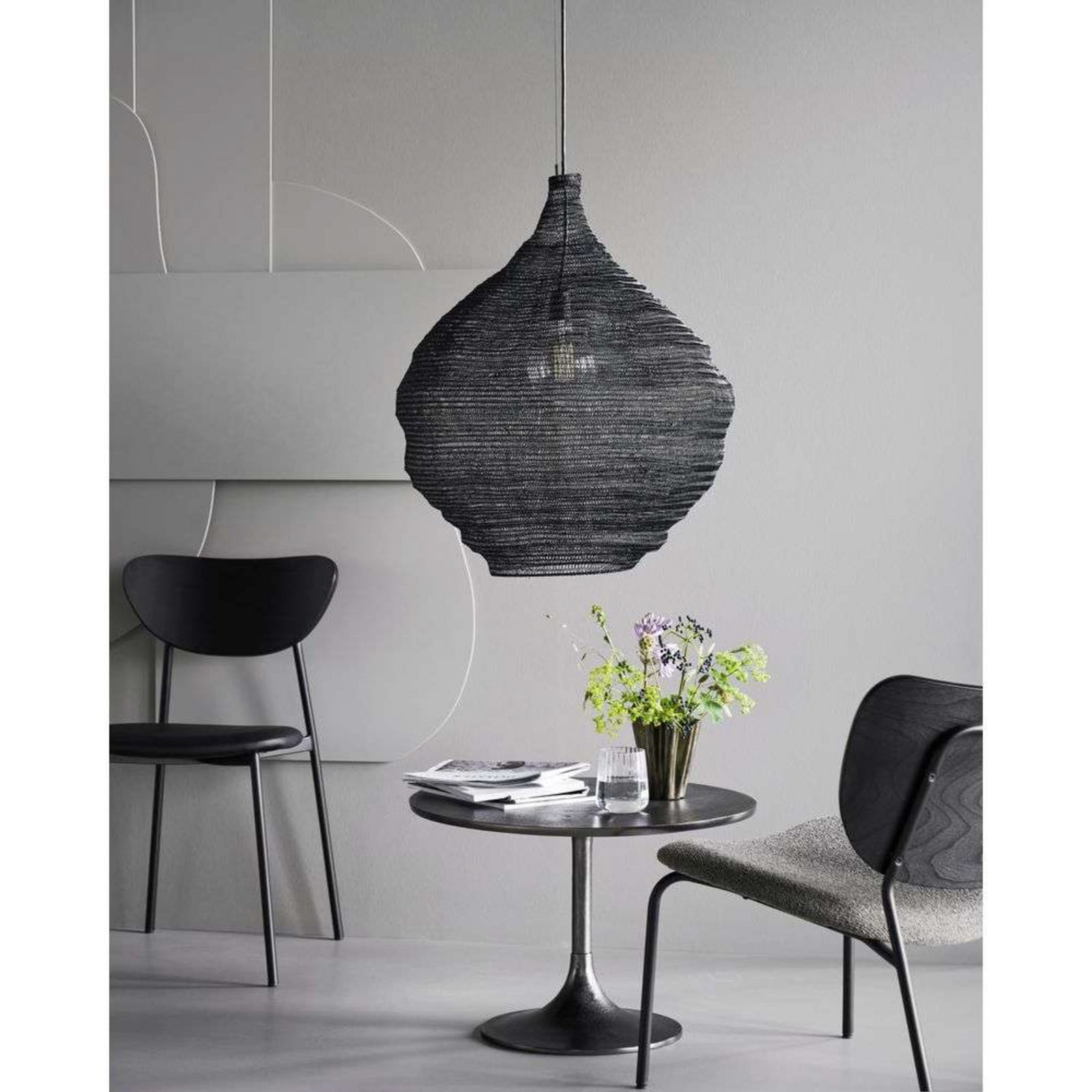Mesh Pendel Ø60 Black House Doctor - Spisestue - Metal