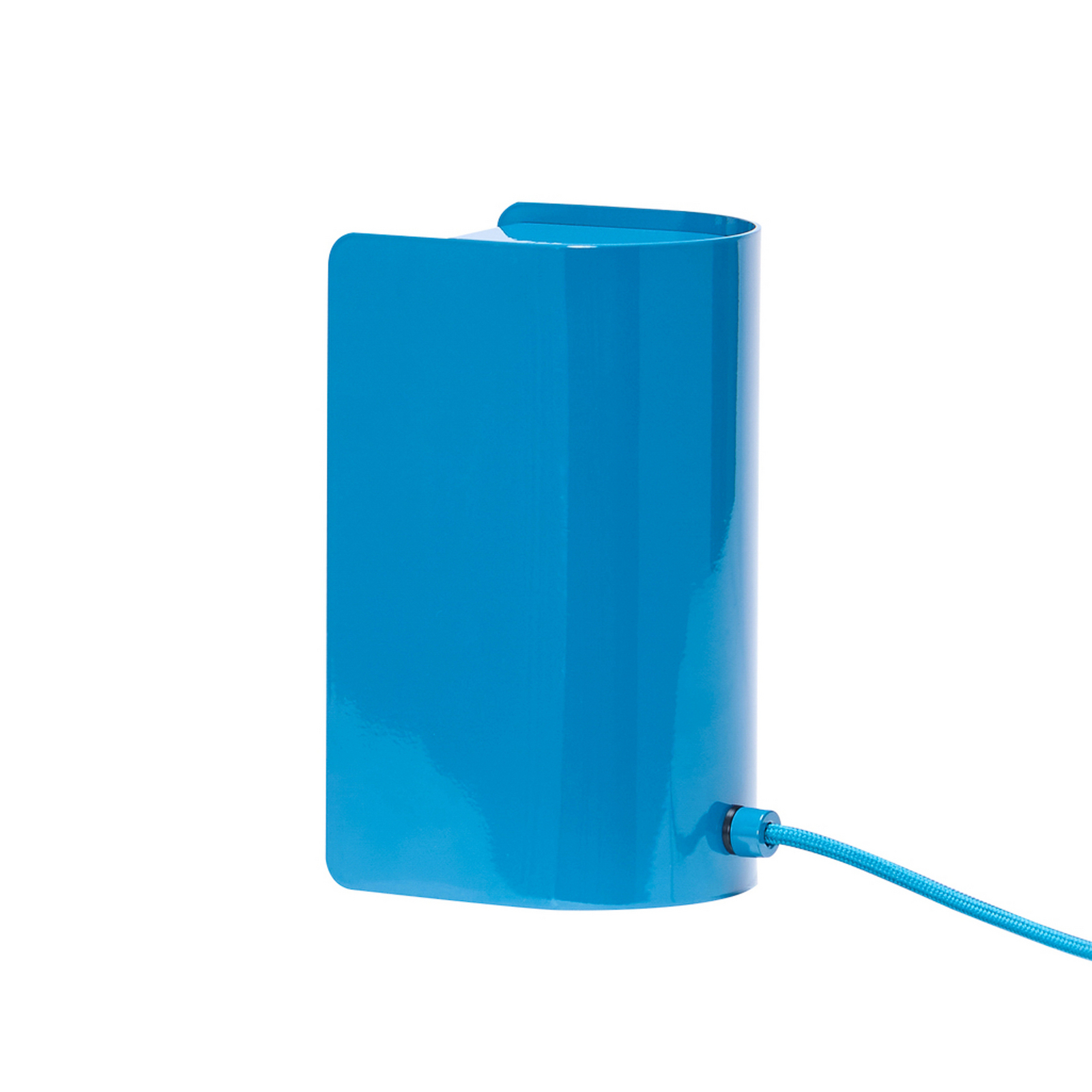 BOOK LED-bordslampa, höjd 30 cm, petrol – Hübsch