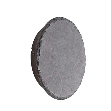Peetu Round LED Lampa Ścienna Black - Lindby