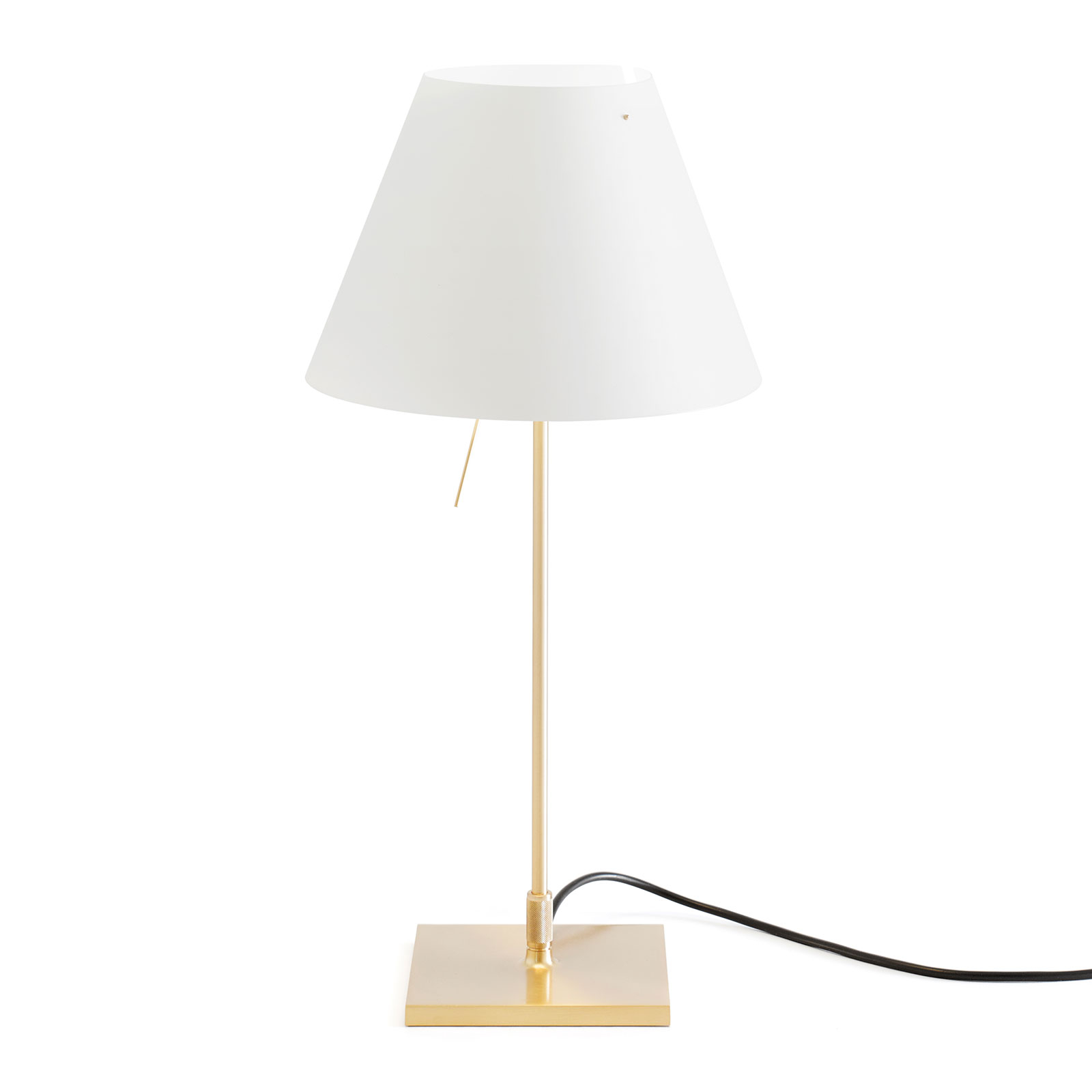 Luceplan Costanzina Tischlampe, messing