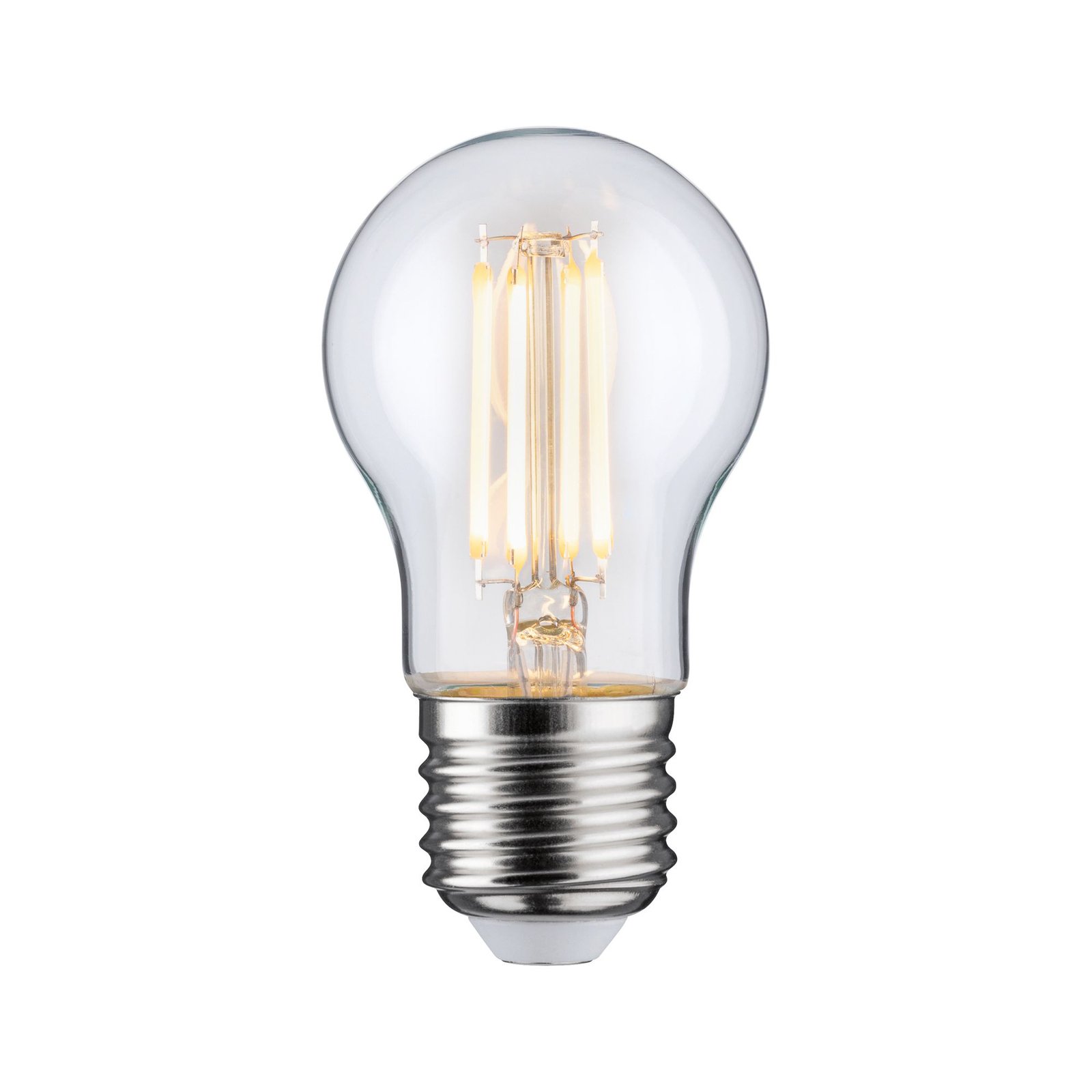 Pauleen LED-Tropfenlampe, Filament, E27, 6,5 W, klar, 2.700K