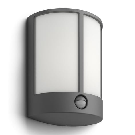 Philips Stock LED-Außenwandleuchte mit IR-Sensor