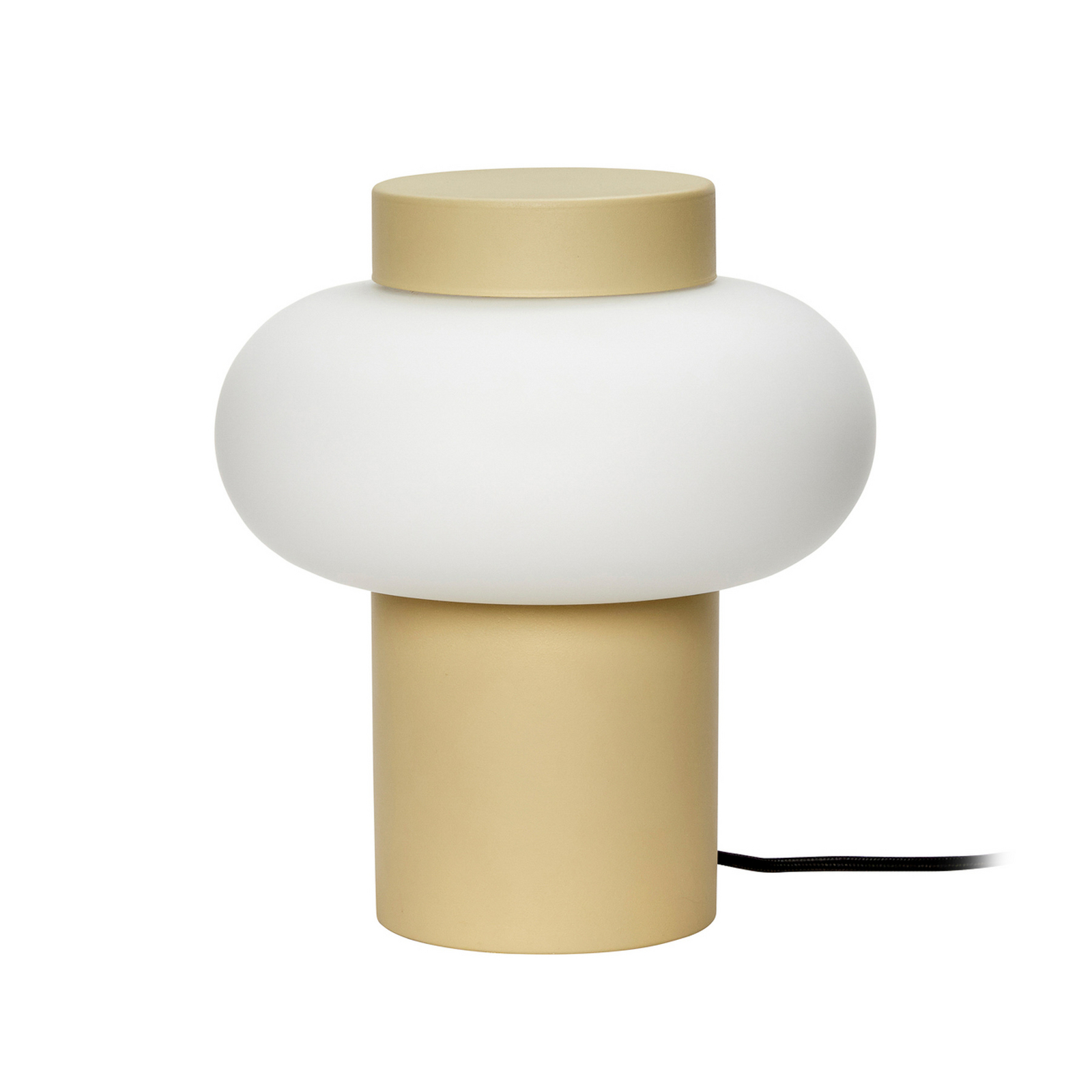 Camp Lampe de Table H25 Opal/Yellow - Hübsch