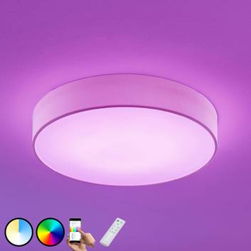 Lámpara de techo LED RGB Ajai 3000-5000K WiZ 60cm