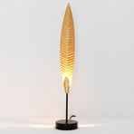 Penna bordlampe, gylden, højde 51 cm