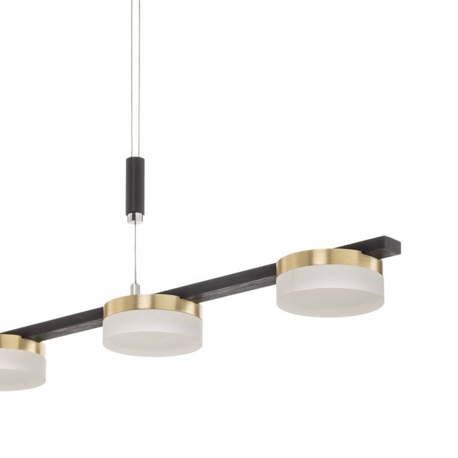 Kyree LED Lustră Pendul Anthracite/Gold - Lucande