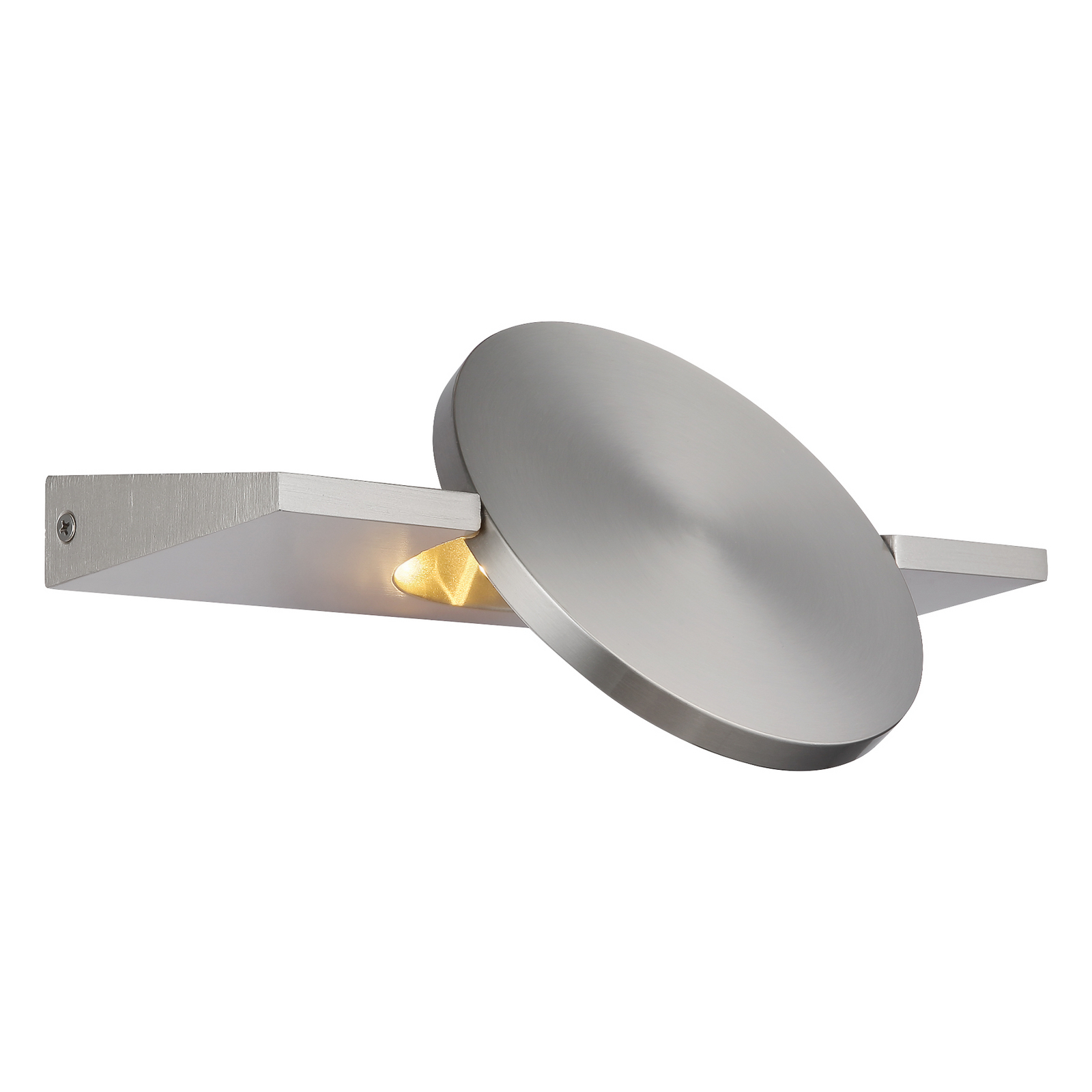 LED-vegglampe Jasper, høyde 28 cm, matt nikkel, metall LED-vegglampe Jasper, høyde 28 cm, matt nikkel, metall