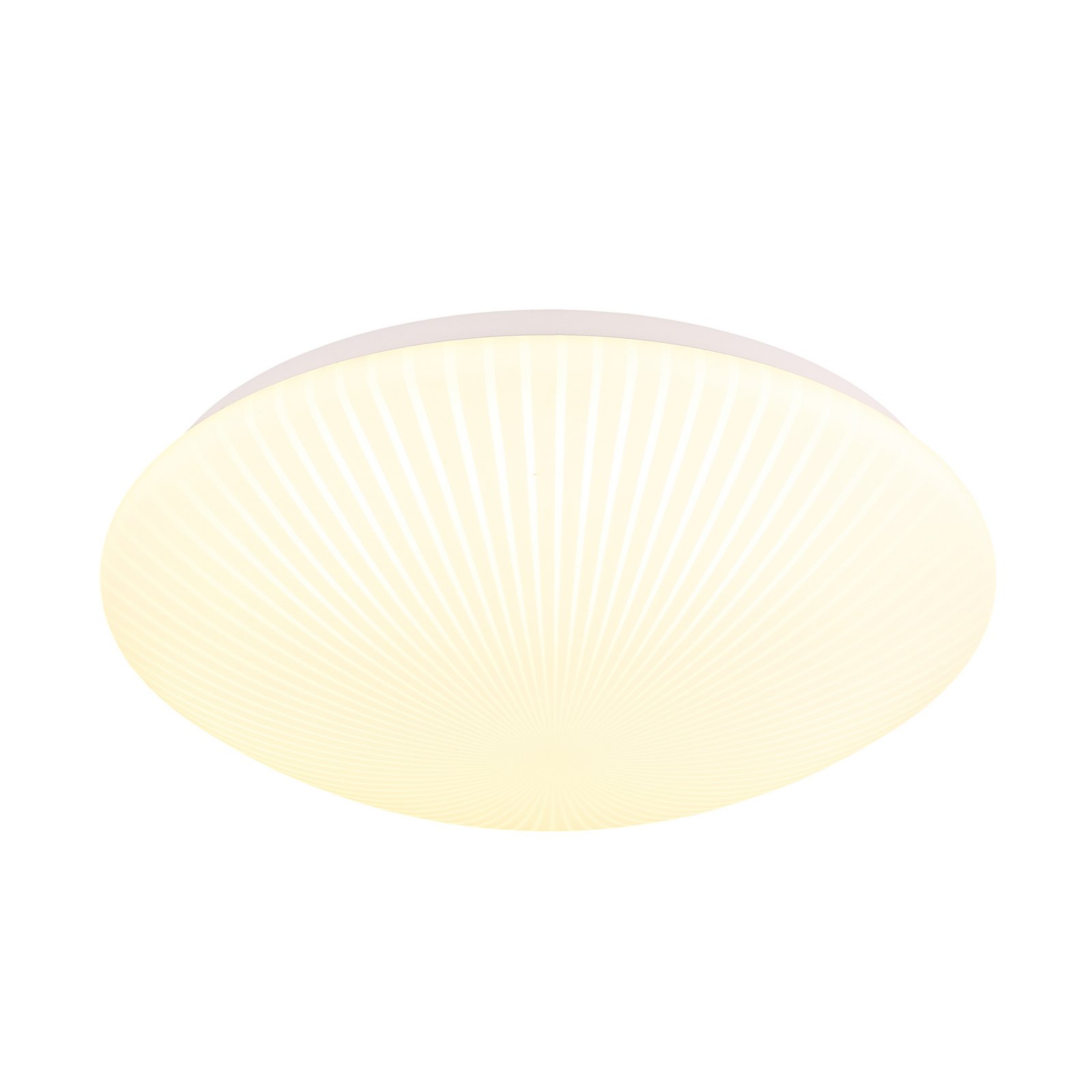 Malta LED ceiling light, Ø 39 cm, white, acrylic, CCT