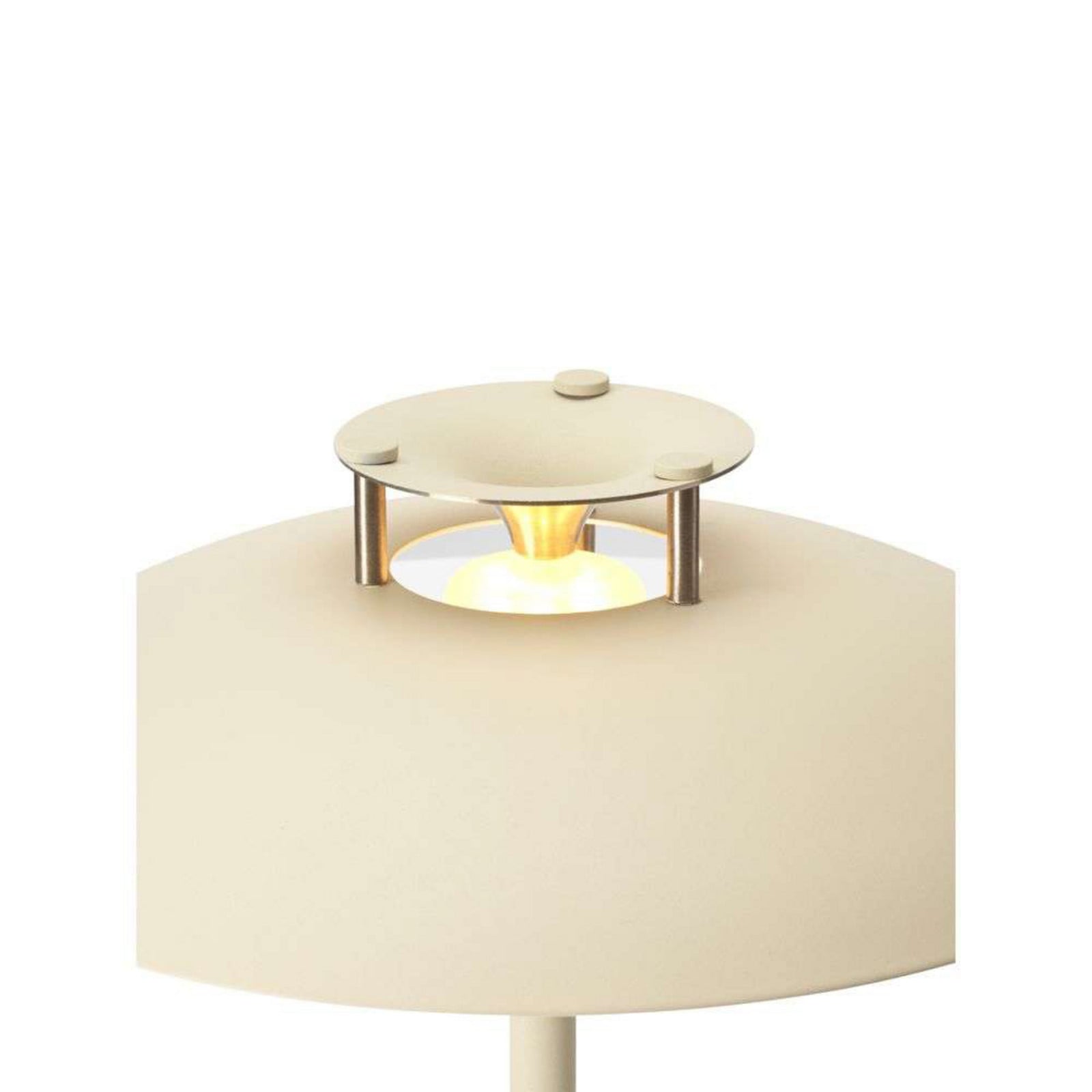 Stepp 1-2-3 Portable Bordslampa IP54 Cream Halo Design - Vardagsrum - Metall