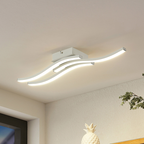 Lindby LED-Deckenlampe Bisioma 3fl. 4.000K weiß