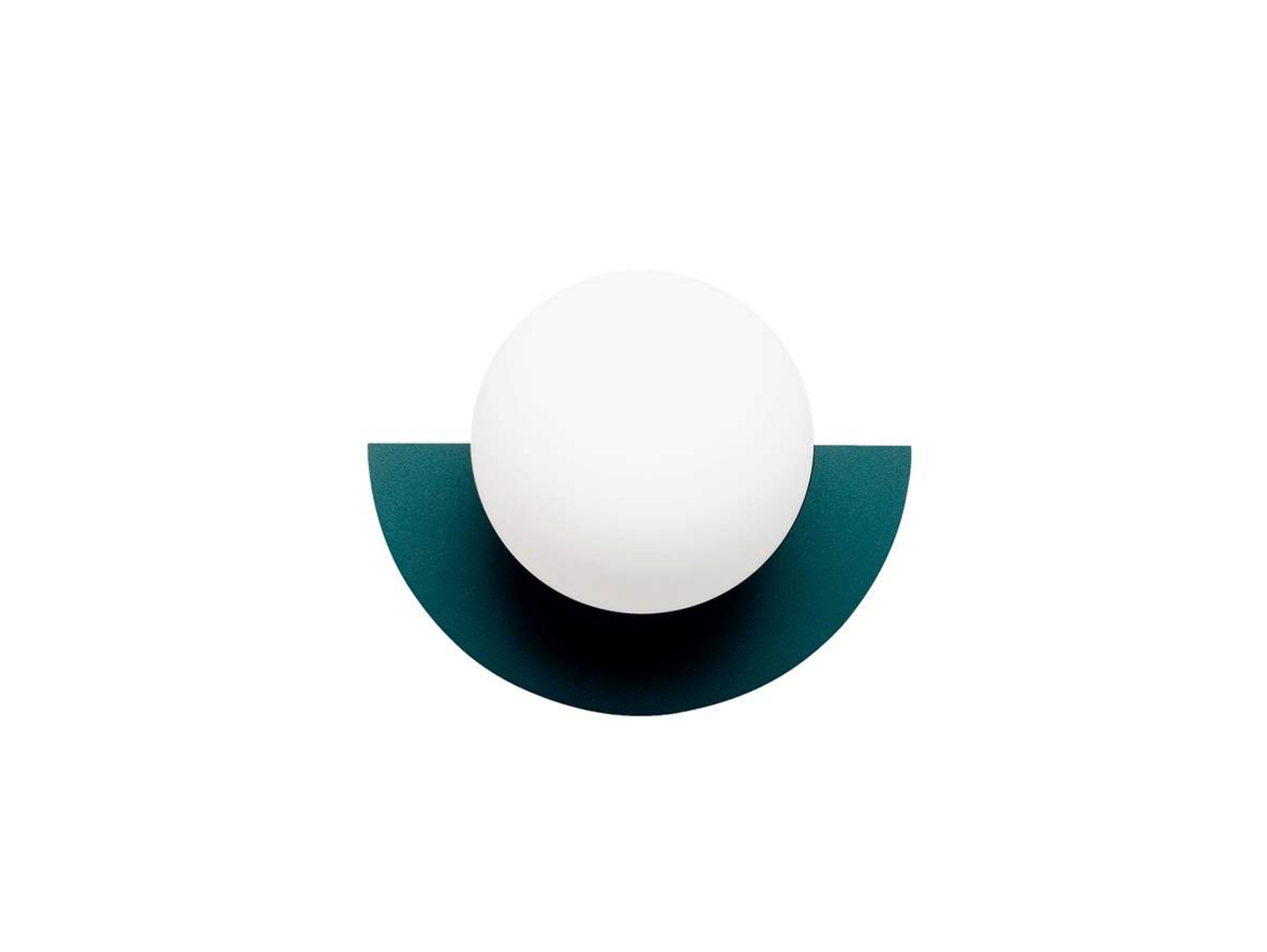 Candy Big Circle 180 L wall light, green - Swedish Ninja
