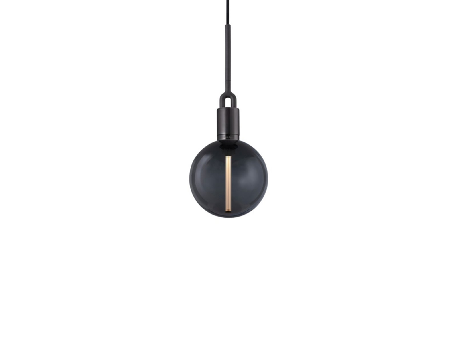 Forked Globe Candeeiro Suspenso Dim. Medium Smoked/Gun Metal - Buster+Punch