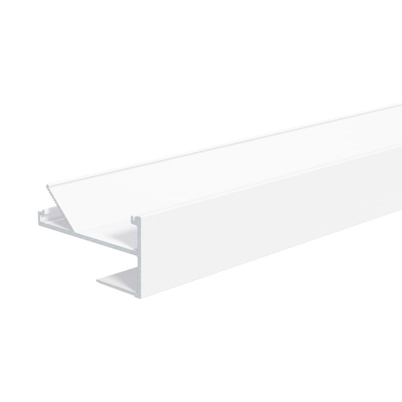 EVN APTBH alu-profil, loftsrettet, 100 cm, hvid