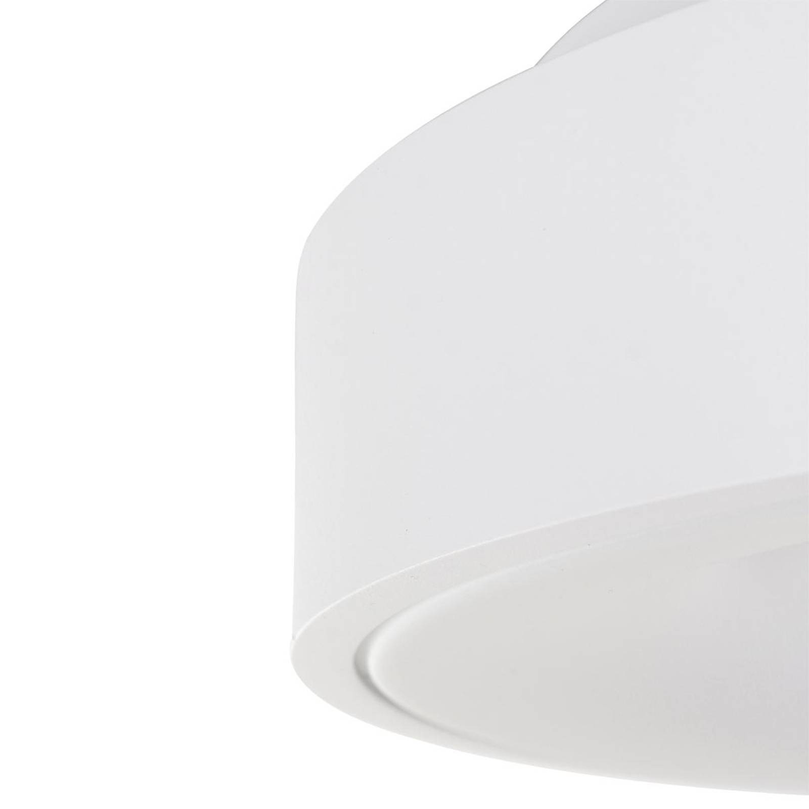 Lampa sufitowa LED Ringlede, 2 700 K, Ø 30 cm, biała, metalowa