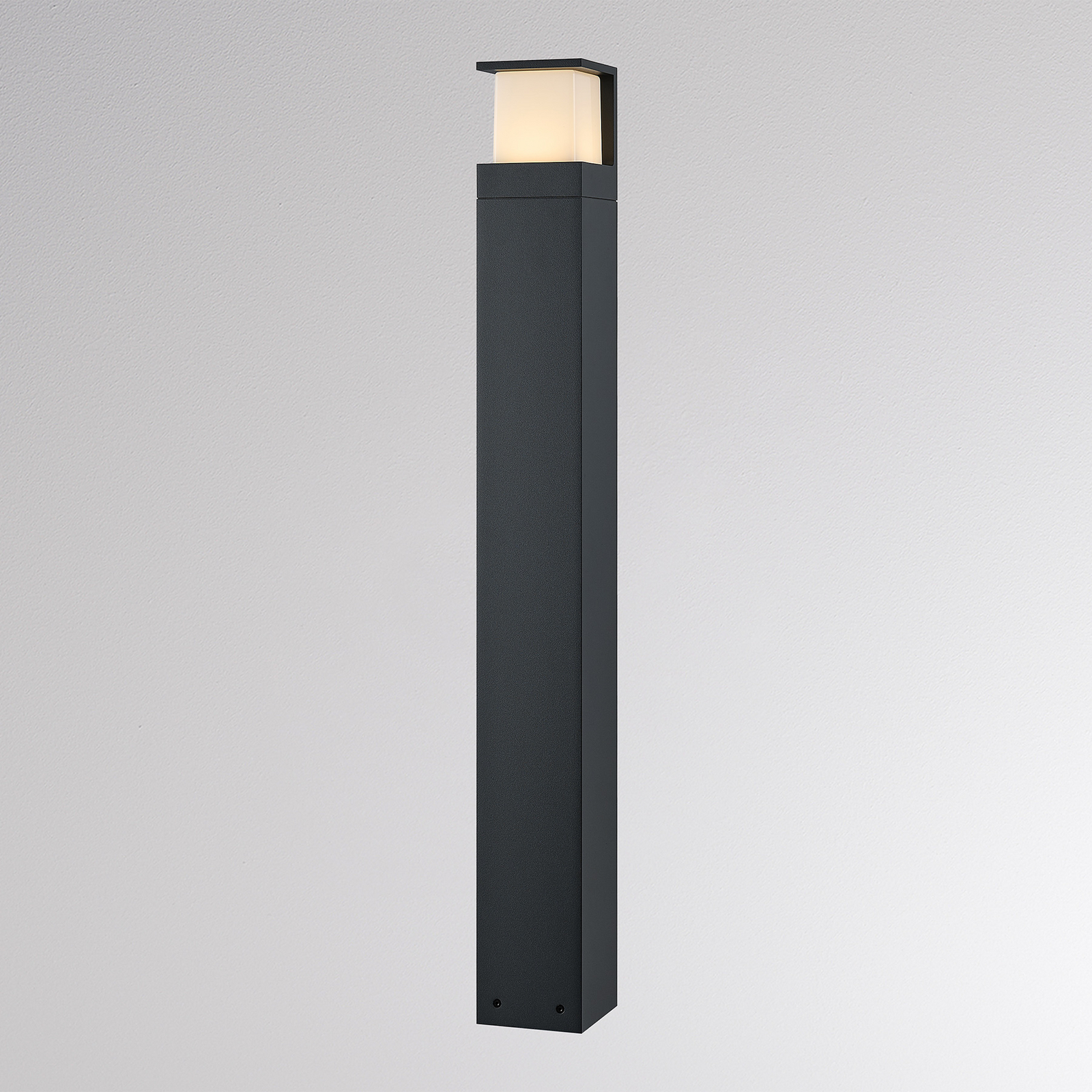 Słupek ogrodowy LED FYNN-Y, wysokość 85 cm, kolor antracytowy, CCT IP65,