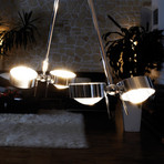 Hängeleuchte PUK CEILING; 4-flammig
