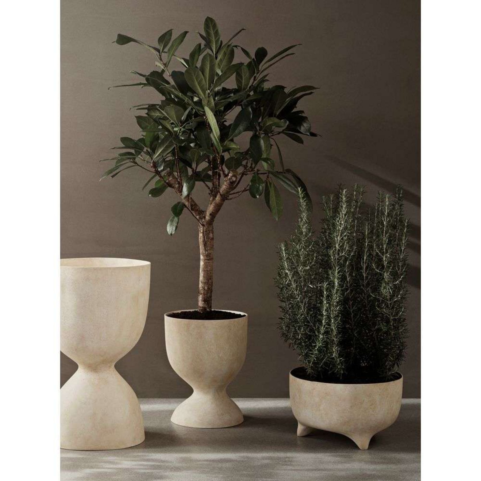 Evoke Pot H70 Warm Sand - ferm LIVING