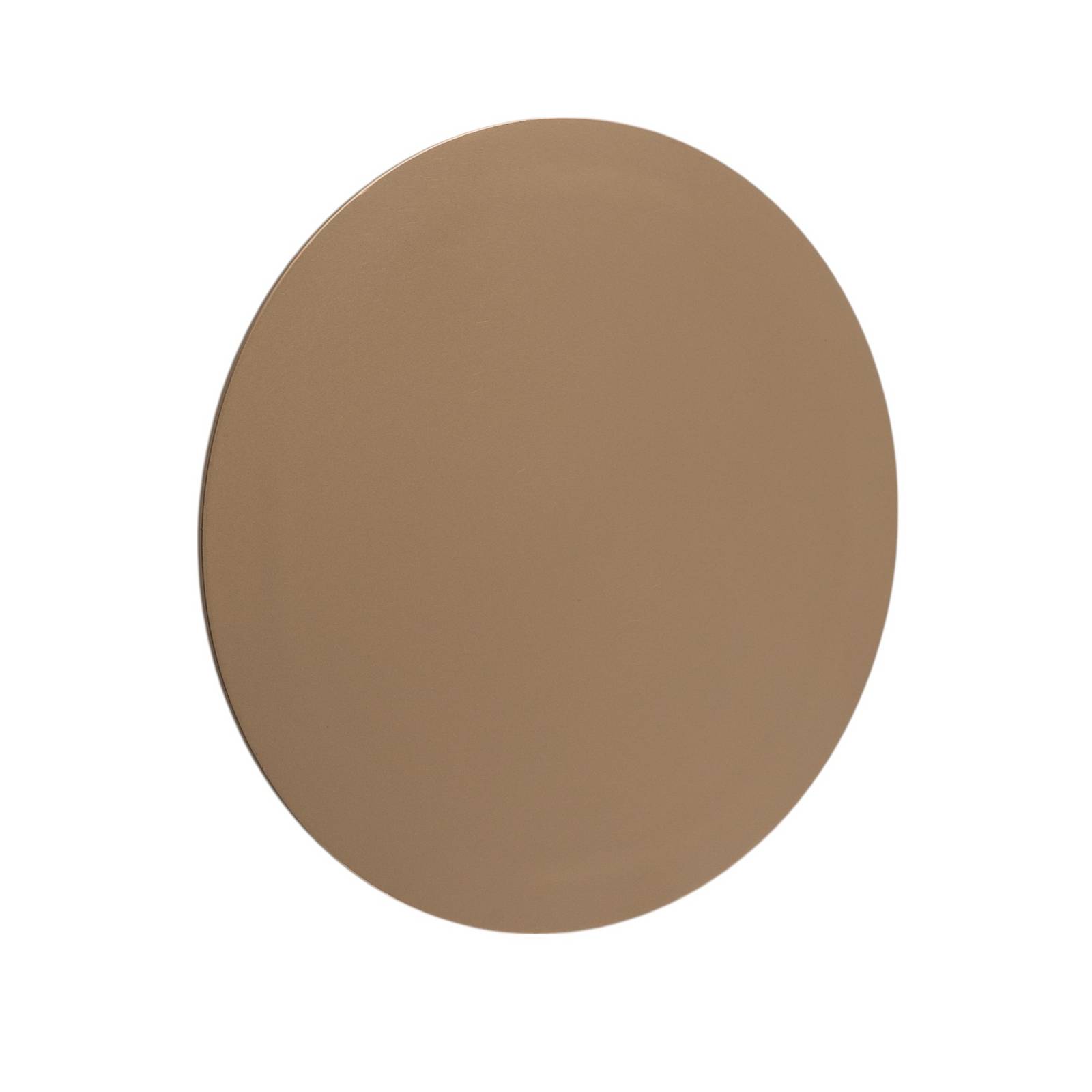 Kinkiet LED Orios Plus, złoty, Ø 30 cm, stal