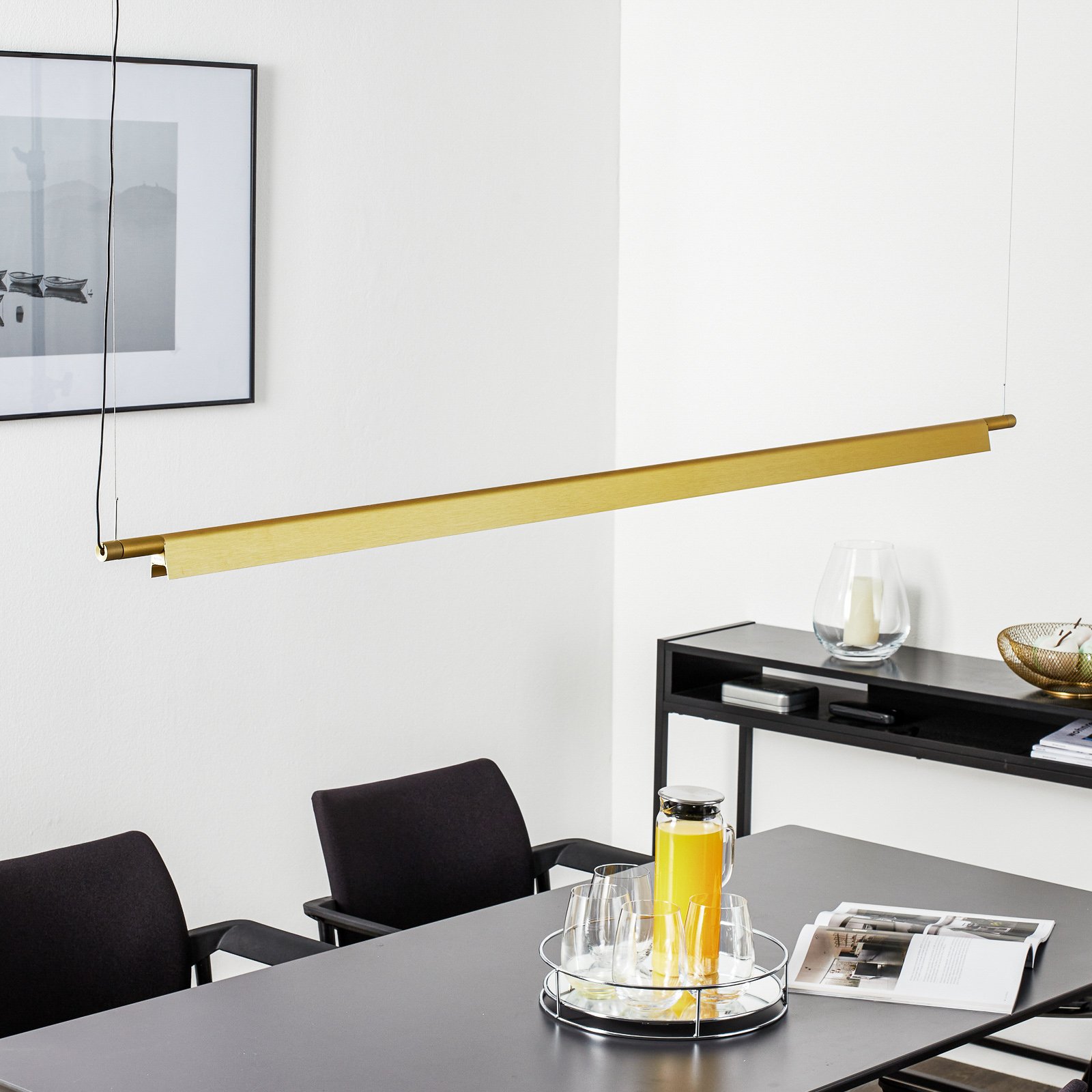 Compendium Suspension 2700K Laiton - Luceplan