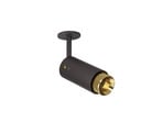 Exhaust Linear Plafoniera Graphite/Brass - Buster+Punch