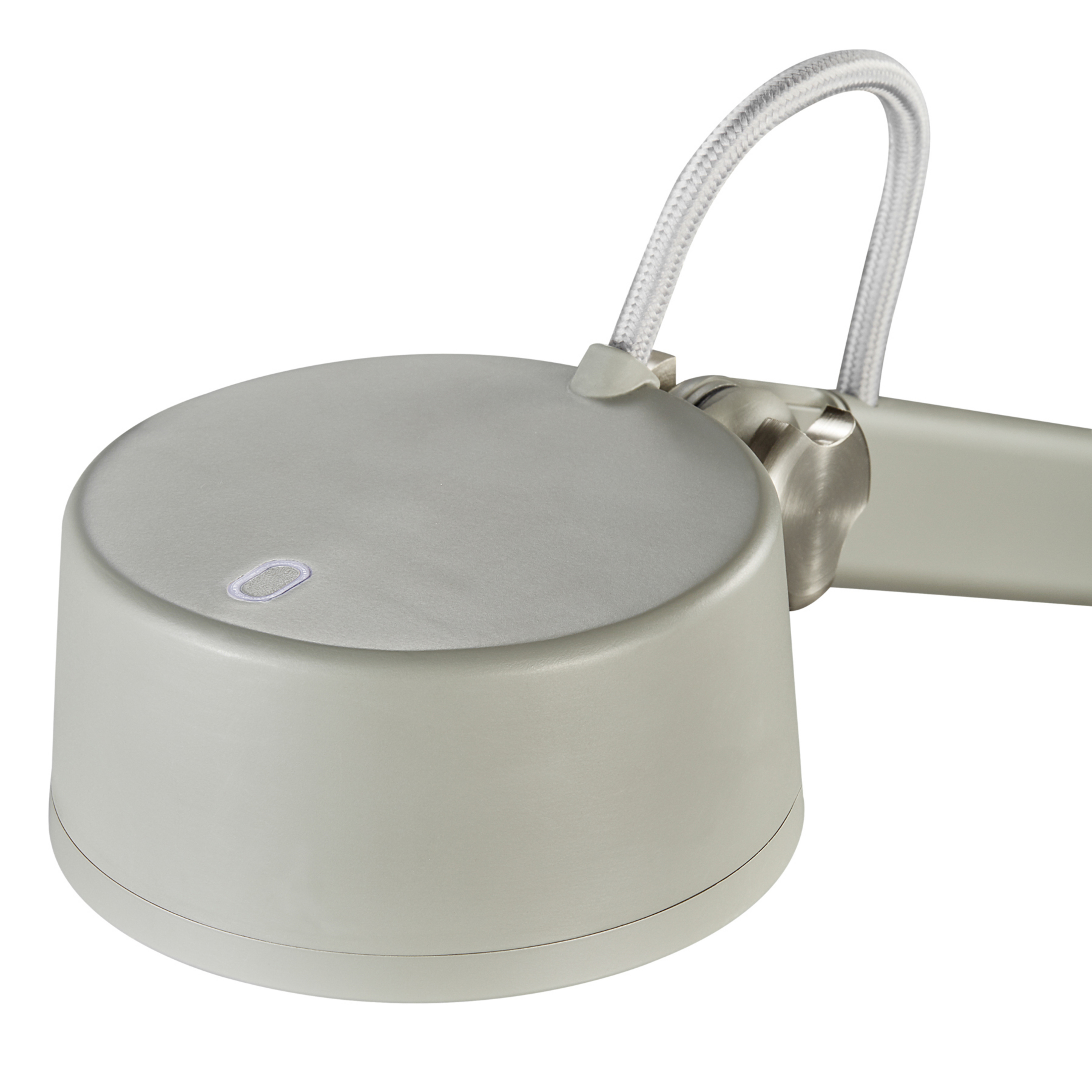 Lampa stołowa LED Nobu, szara