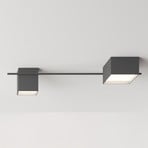 Vibia Structural 2640 taklampa, mörkgrå