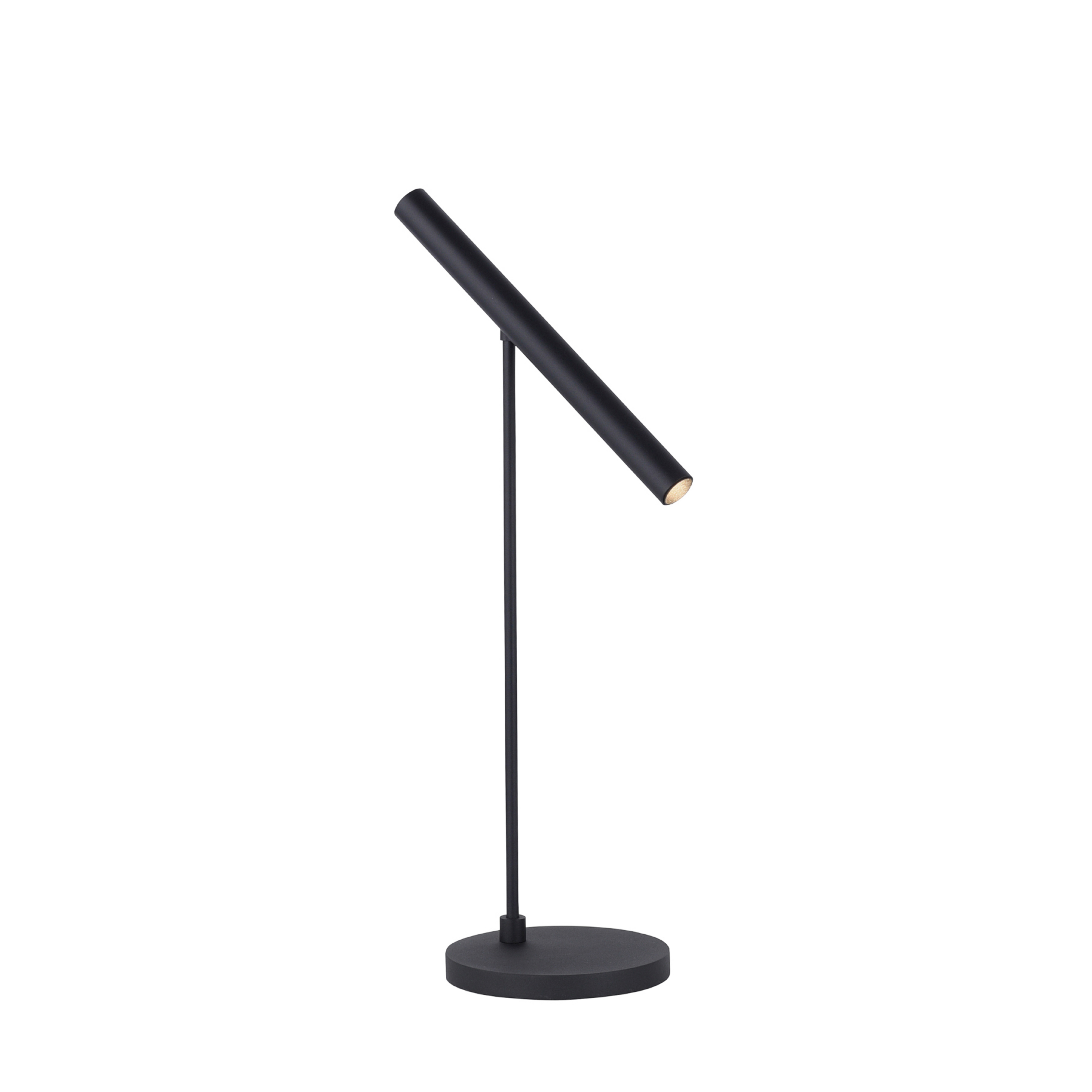 Tutua LED-Tischleuchte, Sensordimmer, schwarz - PURE
